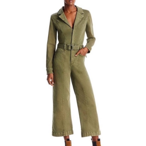 Jason Wu Olive Green Jumpsuit - Picture 1 of 10